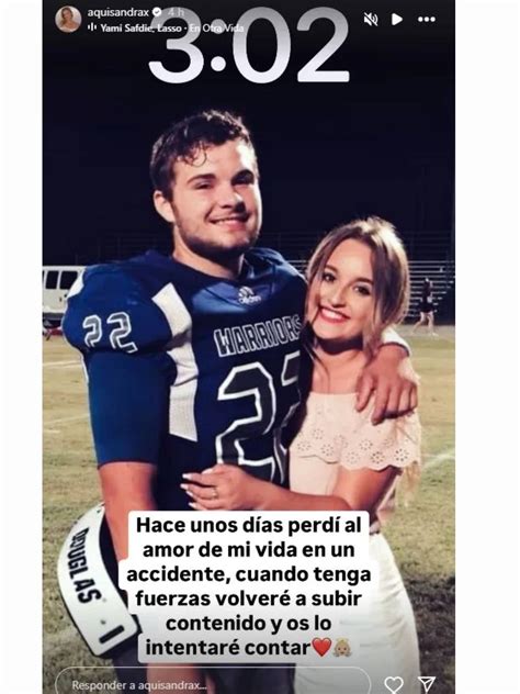 Muere el novio de la influencer Sandra Pérez, 'Aquisandrax', a los 24