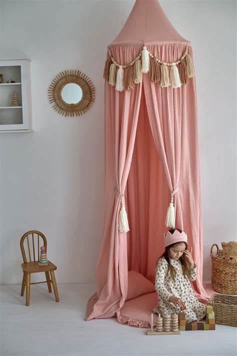 Kid's Bed Canopy, Bed Canopy for Girls, Canopy Bed Kids, Hanging Canopy ...