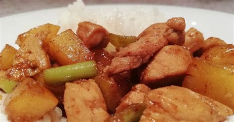 Курица по - азиатски 🍗🍍 - рецепт автора Елизавета