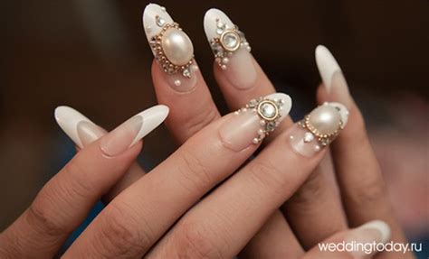 Свадебный маникюр фото | Weddingtoday.ru