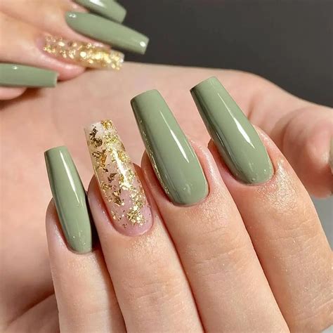Unhas Em Gel Verdes