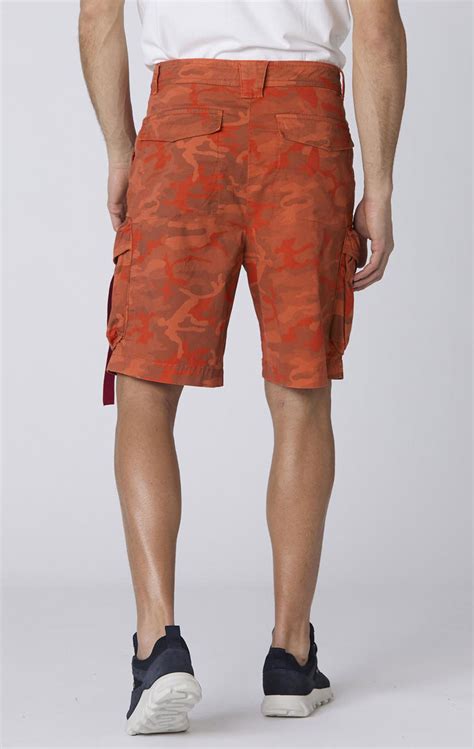Шорты AERONAUTICA MILITARE SS 24/BD orange camo (BE 200), купить в ...