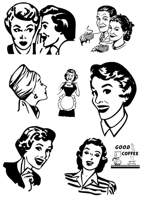 0 images about retro clip art on clip art happy – Clipartix