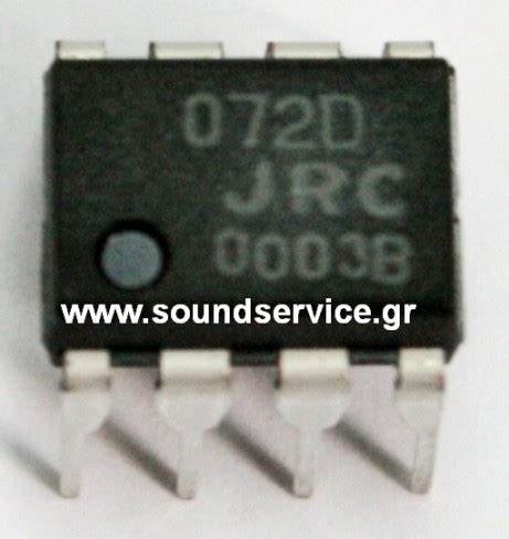 072D JRC TL072 IC 072 DIP-8 INTEGRATED CIRCUIT