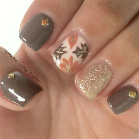 Fall Color Nail Art Ideas
