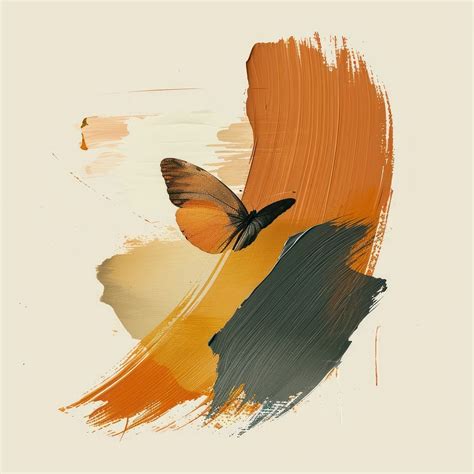 Art butterfly abstract painting. | Premium Photo Illustration - rawpixel