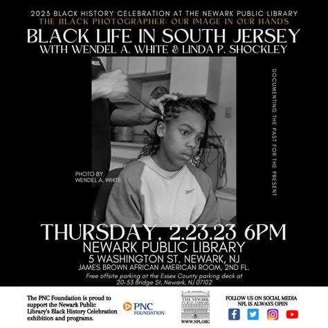 Black Life in South Jersey with Wendel A. White and Linda P. Shockley