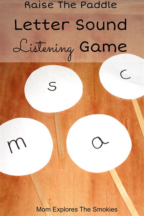 Letter Sound Games For Kindergarten Printable