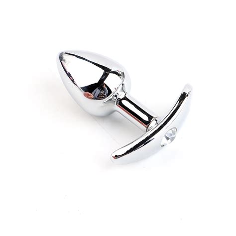 Anchor Luxury Jewelry Base Anal Plug Adult Sex Toy Metal Bullet Anal