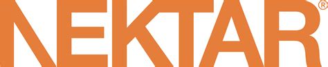 Nektar Therapeutics logo in transparent PNG and vectorized SVG formats