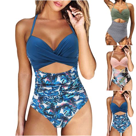 Jacenvly One Piece Swimsuits for Women Modest Clearance Trendy