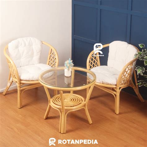 Bahama Rattan Minimalist Patio Chair 1 Set | Rattan Guest Chair ...
