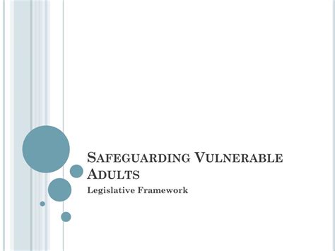 PPT - Safeguarding Vulnerable Adults PowerPoint Presentation, free ...
