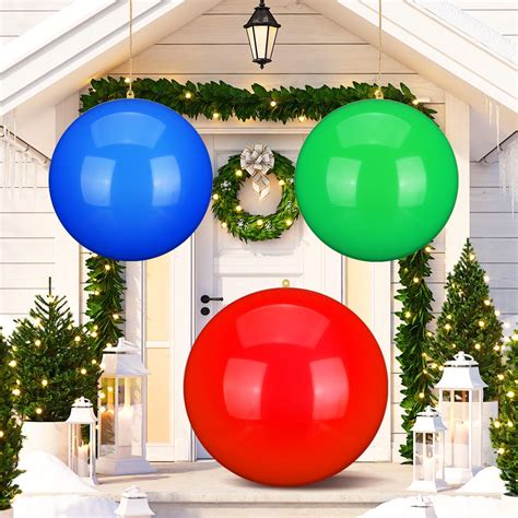 Amazon.com: Red Shatterproof Matte Commercial Christmas Ball Ornament 8