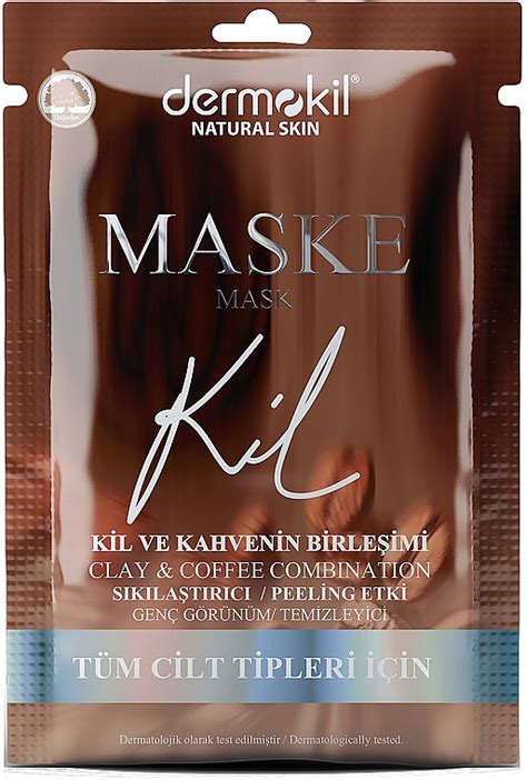 Masque à l'argile et café pour visage (sachet) - Dermokil Firming ...
