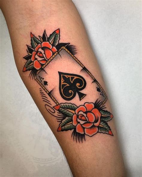 80 Ace of Spades Tattoo Ideas with Meaning | Art and Design