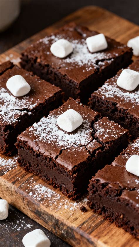 Hot Cocoa Brownies – SkilledKnife