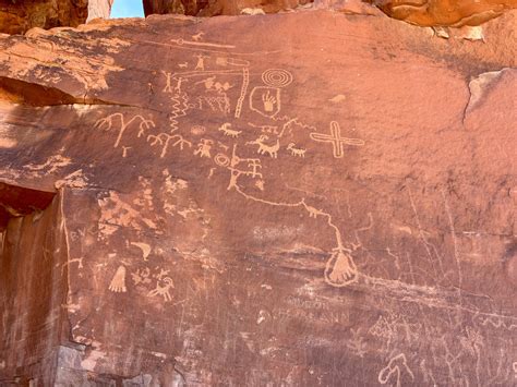 Atlatl Rock Petroglyphs, Valley of Fire State Park, Moapa Valley
