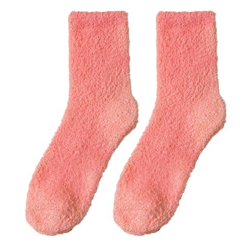 Vestitiy Warm Socks Ankle Socks Fuzzy Socks For Women Soft Fluffy
