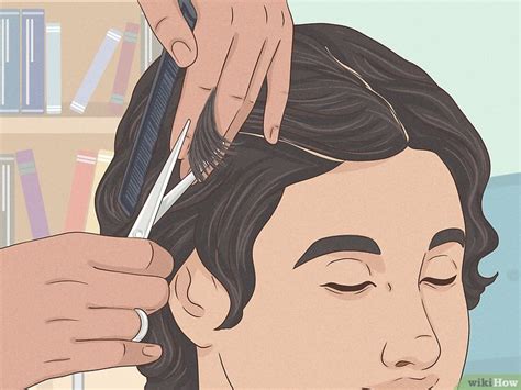 how to trim curly hair yourself