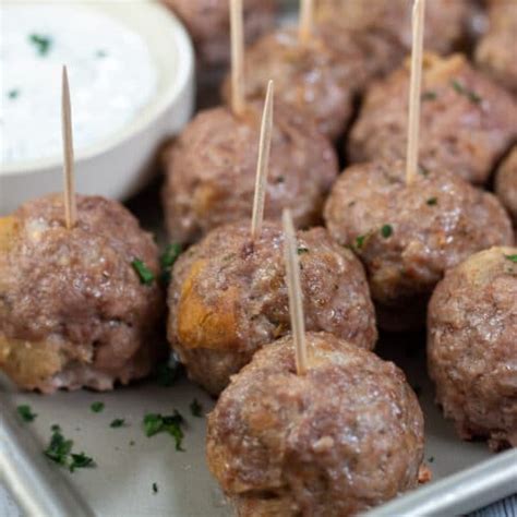 Best Baked Lamb Meatballs: 30 Minute Recipe | Bake It With Love