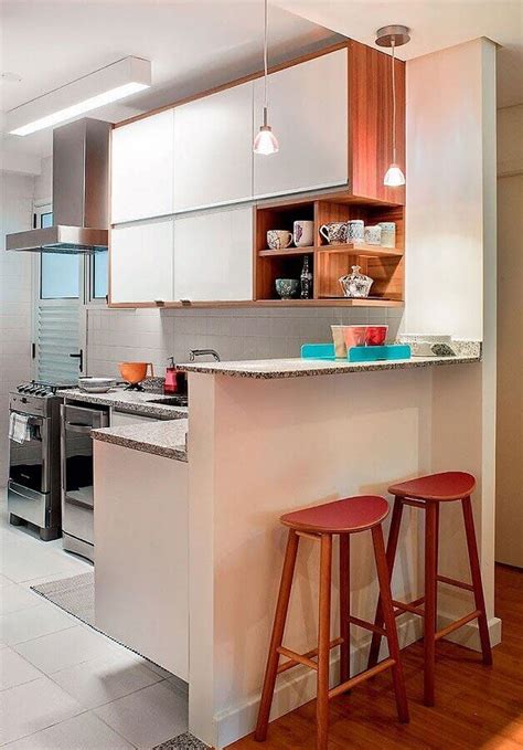 Cozinha Americana De Madeira Simples - +65 Modelos de Banco para Cozinha Americana e Dicas para Escolher ...