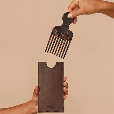 Afro Comb for Curly Hair - Tortoise Shell – Honey Haircare