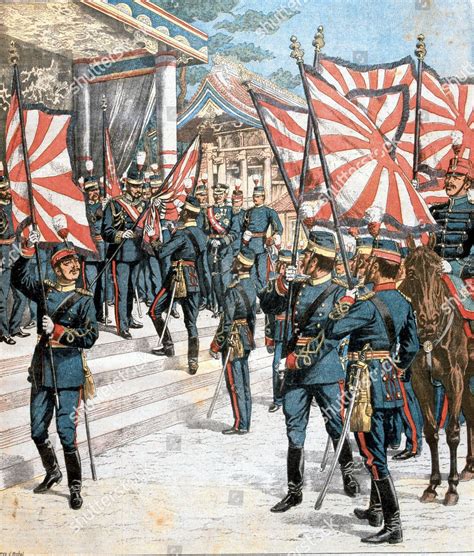 Russo Japanese War 1904 1905 Emperor Editorial Stock Photo - Stock