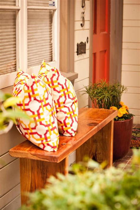 Decorating A Front Porch Bench at Celina Grove blog