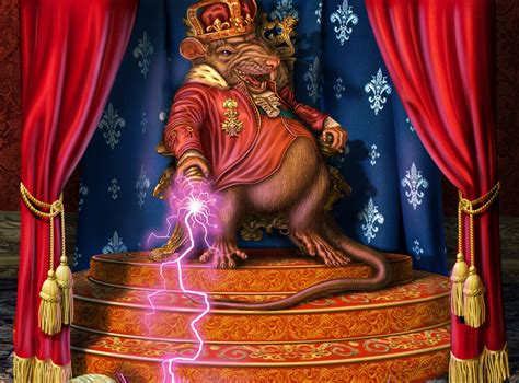 ArtStation - Mouse king. Мышиный король.