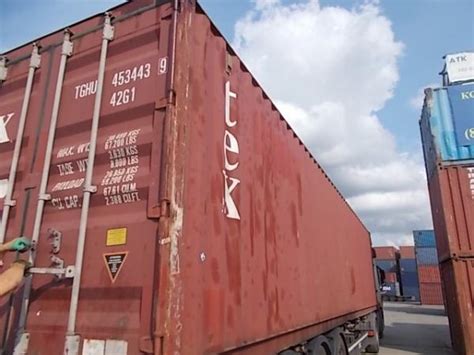 Контейнер 40 футов купить по цене 350000 ₽ в Санкт-Петербурге на ...