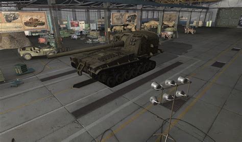 Американская артиллерия M53/M55 в World of Tanks имеет кривую модель