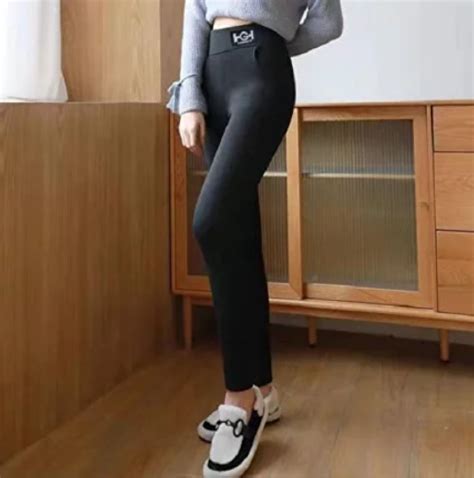 Теплые лосины женские спортивные 3XL черные от продавца: Romen River ...