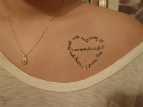 101 Best I Carry Your Heart Tattoo Ideas That Will Blow Your Mind!