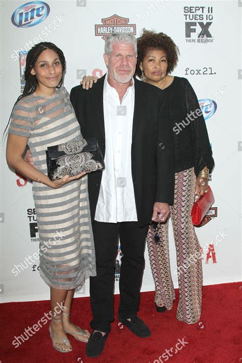 Ron Perlman His Daughter Blake Amanda Editorial Stock Photo - Stock ...