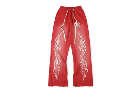 Hellstar Vintage Stacked Joggers - Etsy