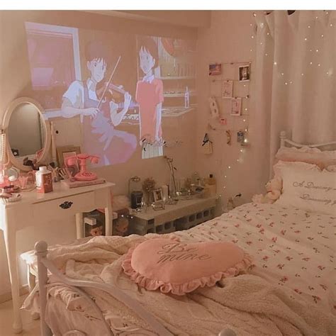 Cute Pastel Aesthetic Bedroom