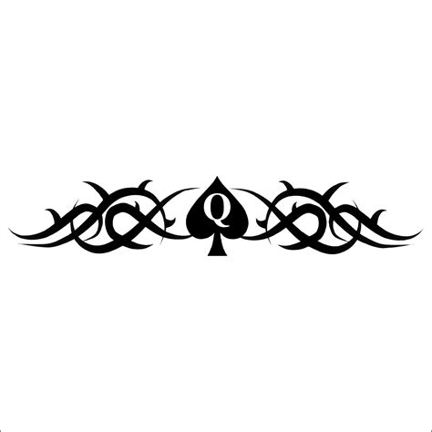 Queen of Spades Tribal Tattoo BBC, Cuckold, Role Play - Etsy UK