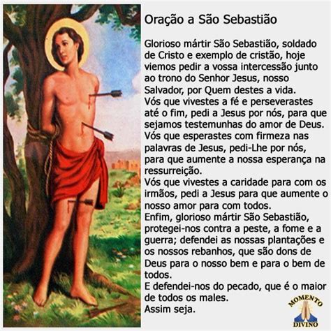 Oração De São Sebastião Para Quebrar O Mal