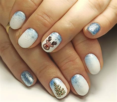 Новогодние дизайны | Nails, Beauty