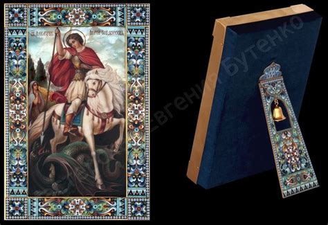 Икона настольная Георгий Победоносец | Icon