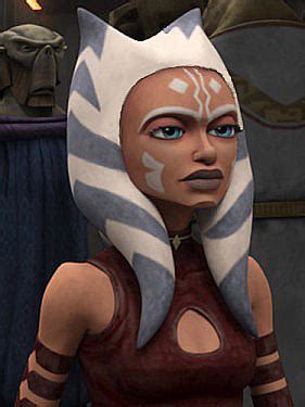 Ahsoka without her headdress by MagicalyMade on DeviantArt