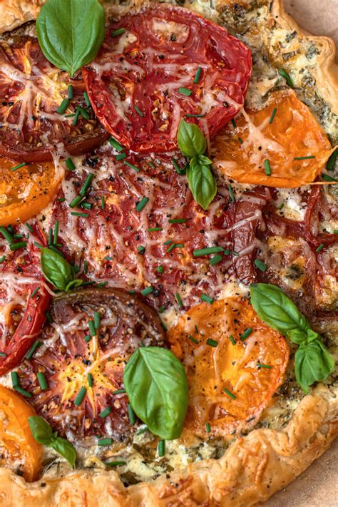 Heirloom Tomato Galette - Everyday Pie