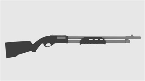 Remington 870 Lowpoly | OpenGameArt.org