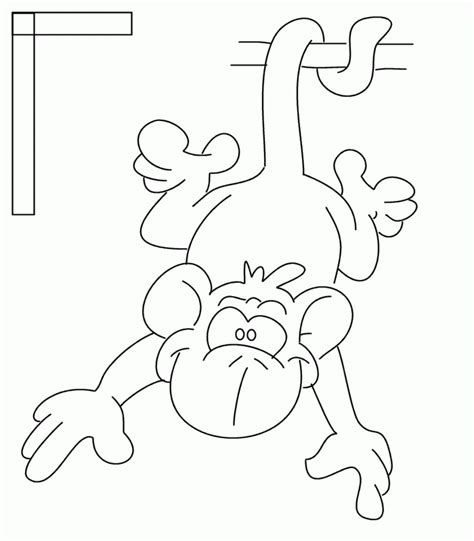 Funny Monkey Coloring Pages - Coloring Home