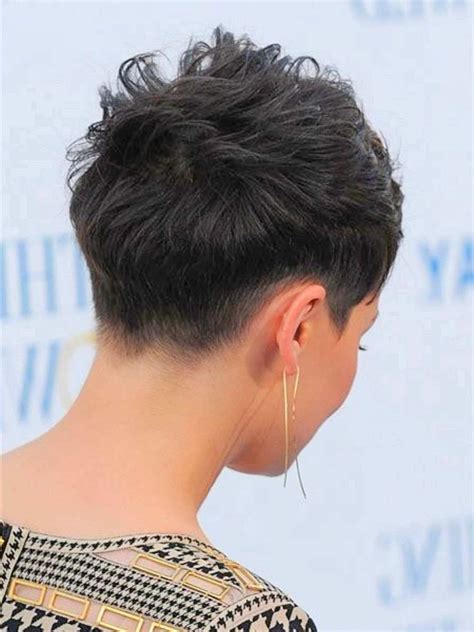 The Back View Short Pixie Haircut A Precise Guide To The Back Perspective