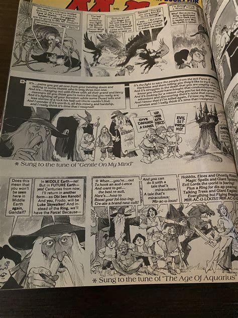 MAD Magazine parody - The Ring and I. The bottom left panel always gets