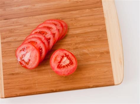 premium photo sliced tomato