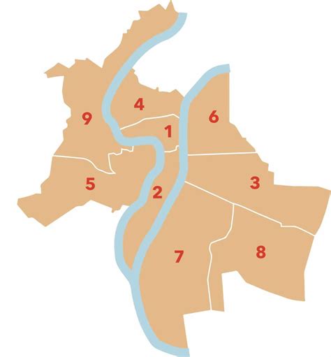 Découvrez les 9 arrondissements de Lyon - Lyon Move Relocation
