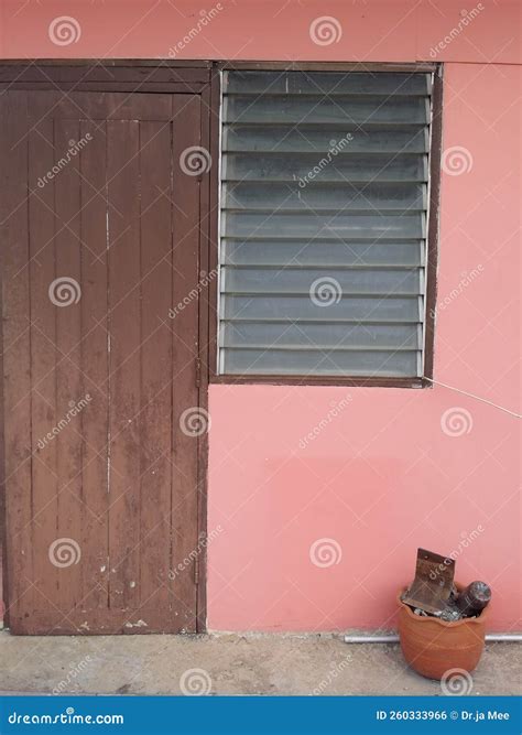 Glass Louver At Window Royalty-Free Stock Photography | CartoonDealer